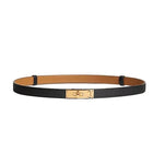 SIGNATURE BELT BLACK GOLD
