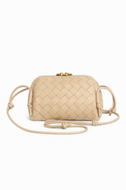 WOVEN BEIGE SHOULDER BAG (PRE-ORDER)