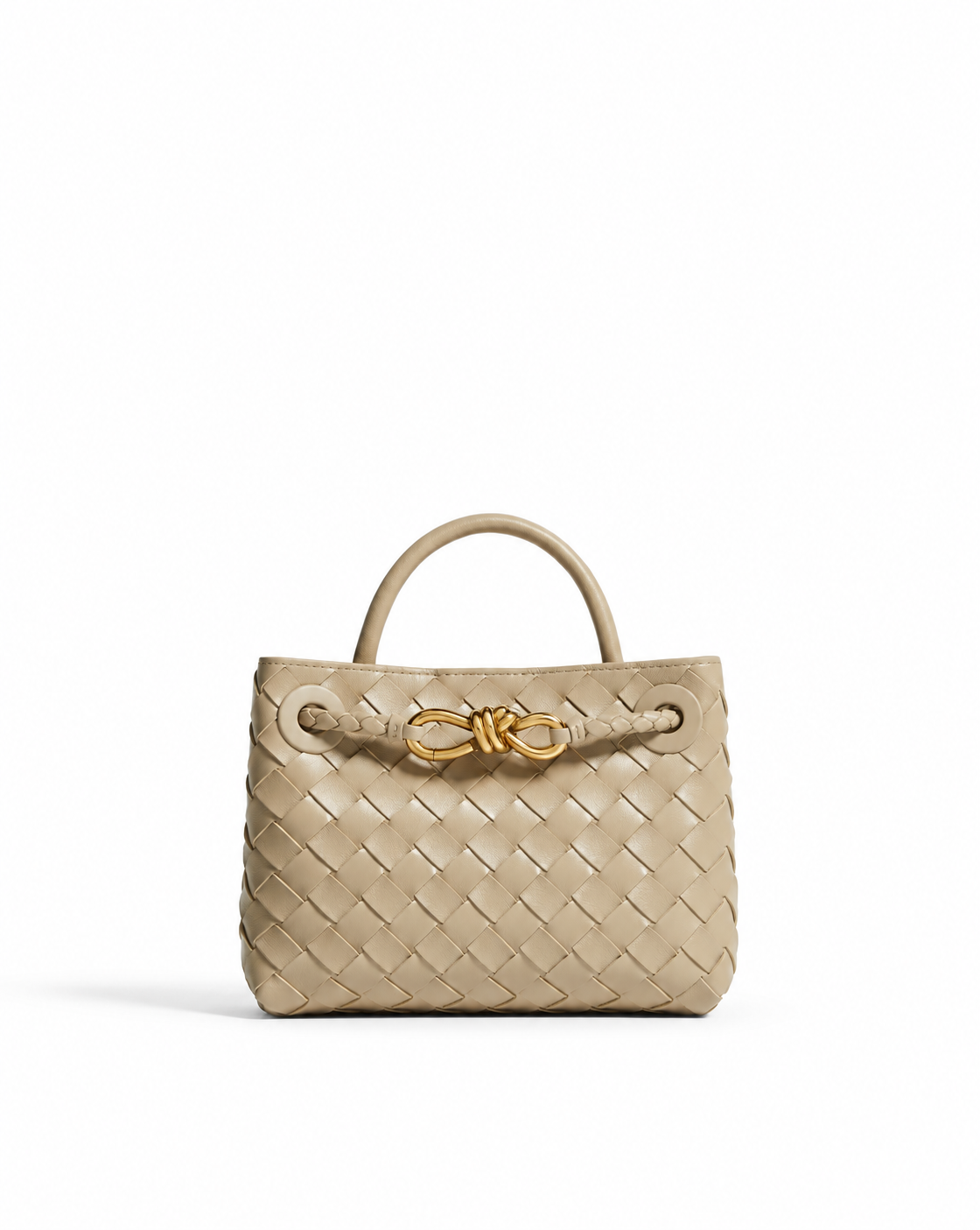 SMALL ANDIAMO BAG BEIGE