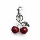 CHERRY CHAIN SILVER BAG