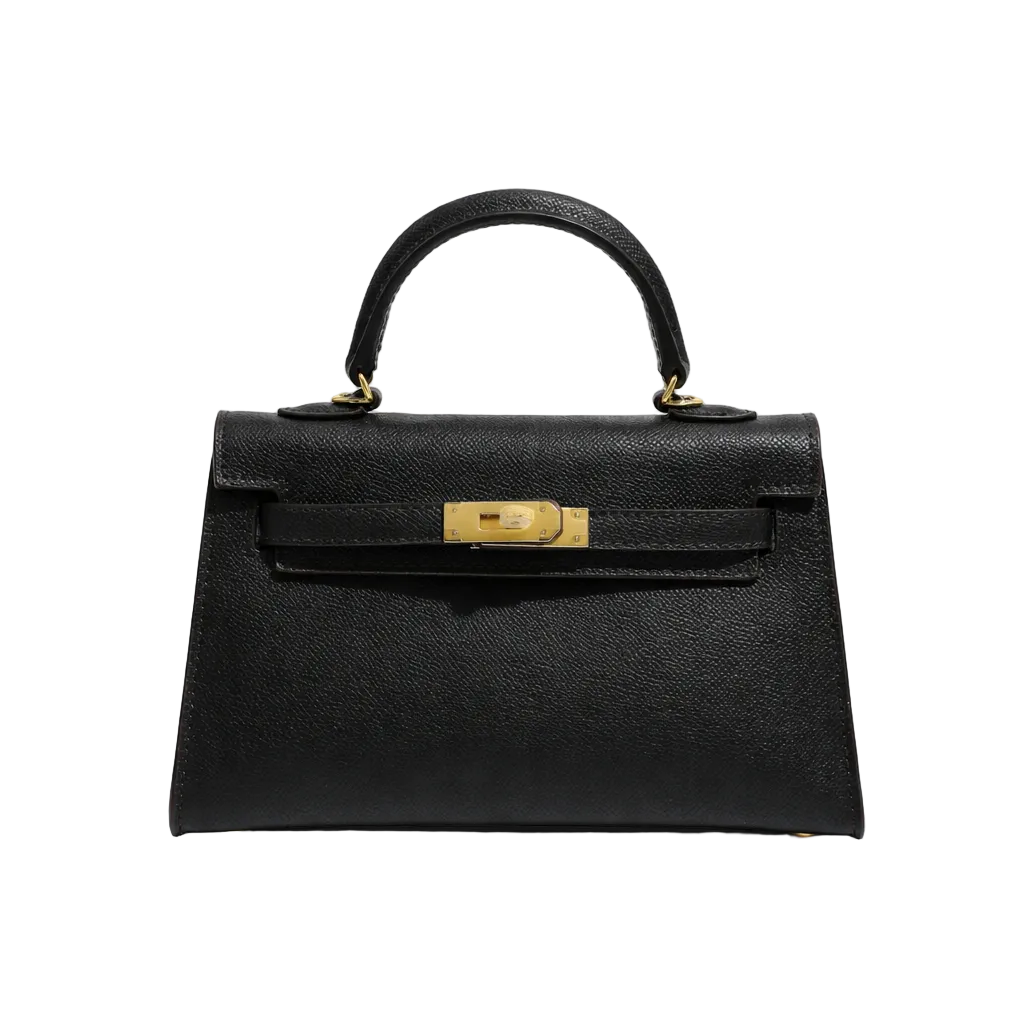 SIGNATURE FULL BLACK GOLD BAG