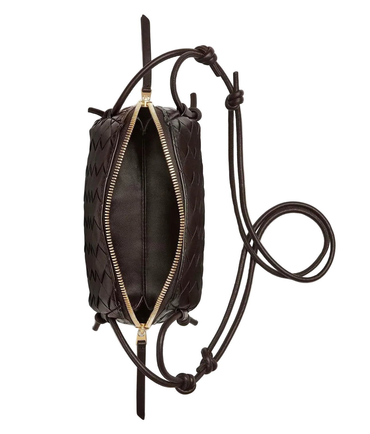 WOVEN BROWN SHOULDER BAG (PRE-ORDER)